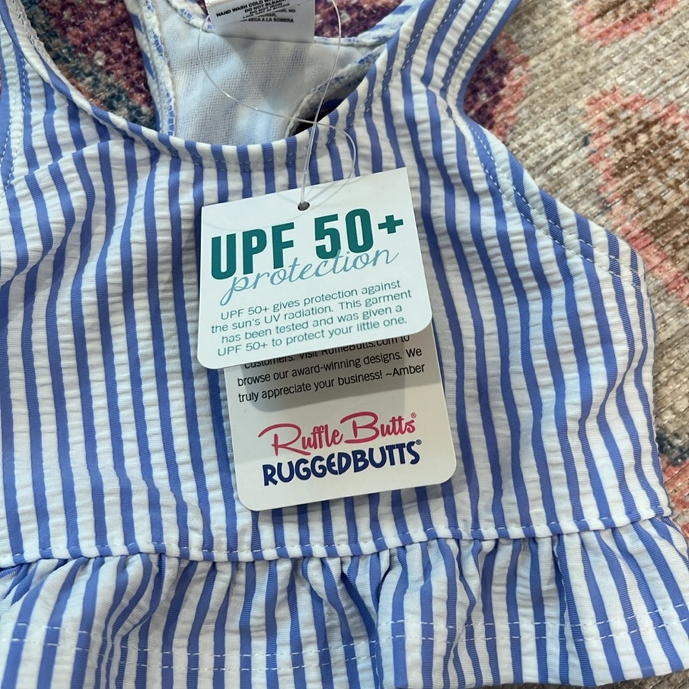 NWT Ruffle Butts swim set - Picture 3 of 11